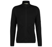 Icebreaker - Merino 560 RealFleece Elemental II L/S Zip - Merino jacket size M, black