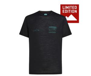 Icebreaker - Merino Blend 125 Cool-Lite Sphere S/S Exclusive - Merino shirt size S, black