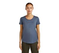 Icebreaker Merino Blend 125 Cool-lite™ Sphere Scoop Short Sleeve T-shirt Blue L Woman