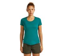 Icebreaker Merino Blend 125 Cool-lite™ Sphere Scoop Short Sleeve T-shirt Green S Woman