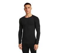 Icebreaker Merino Blend 260 Zoneknit™ Seamless Crewe Long Sleeve Base Layer Black M Men