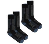 Icebreaker - Women's Merino Blend Ski+ Medium Otc 2 Pack - Ski socks size 5/6,5, black