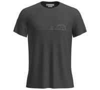 Icebreaker Merino Core Single Line Camp Short Sleeve T-shirt Grey S Men