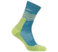 Icebreaker - Merino Hike+ Medium Crew Across The Peaks - Walking socks size L, turquoise