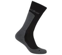 Icebreaker - Merino Hike+ Medium Crew - Walking socks size L, black/grey