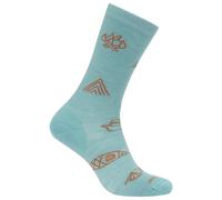 Icebreaker - Merino Lifestyle Ultralight Crew Camp Essentials - Sports socks size M, turquoise