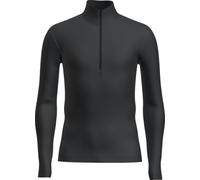 Icebreaker Merino Men's Standard 175 Everyday LS Half Zip, Black