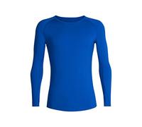Icebreaker Merino Men's Standard 200 Zone Merino Wool Base Layer Long Sleeve T-Shirt, Lazurite, Medium