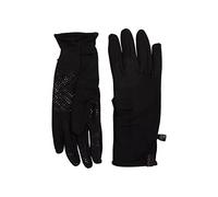 Icebreaker Merino Quantum Winter Gloves for Women, Men, with Touchscreen Tips, Merino Wool - Soft, Mid-Weight Glove Liners for Layering with Silicone Palm - Warm Gloves for Men, Women - Black, X-Small