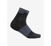 Icebreaker Mens Merino Blend Run+ Ultralight Mini Socks Black/Graphite XL