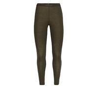 Icebreaker Merino Women’s 175 Everyday Winter Leggings, 100% Merino Wool Base Layer - Soft, Stretchy Thermal for Women - Premium Snow Clothes and Cold Weather Gear for Women - Loden Green, Medium