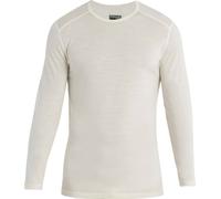 Icebreaker - Merino wool base layer - Men Merino 200 Oasis LS Crewe Undyed for Men in Wool - Size 10-11,5 UK - White White 10-11.5 UK