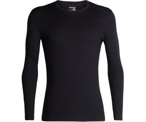 Icebreaker - Merino wool base layer - Men's - M Merino 200 Oasis LS Crewe - M Merino 200 Oasis LS Crewe Black for Men in Wool - Size XL Black XL