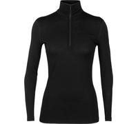 Icebreaker - Women's 200 Oasis L/S Half Zip - Merino longsleeve size S, black