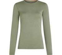 Icebreaker - Merino wool base layer - W Merino 260 Oasis LS Crewe Lichen for Women in Wool - Size M - Khaki Khaki M