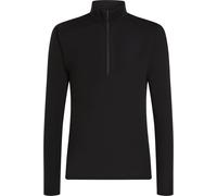 Icebreaker - Merino wool base layer with zip-up collar - M Merino 175 Everyday LS Half Zip Black for Men in Wool - Size XL Black XL