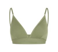 Icebreaker - Merino wool bra - W Merino 150 Siren Bra Inserts Lichen for Women in Wool - Size S - Green Green S