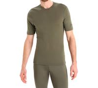 Icebreaker - Merino wool hiking T-shirt - M 175 Everyday SS Crewe Loden for Men in Wool - Size L - Green Green L