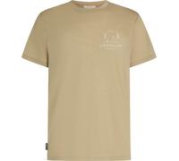 Icebreaker - Merino wool hiking T-shirt - M Merino 150 Tech Lite SS Tee Peaceful Pass Flagstone for Men in Wool - Size XL - Beige Beige XL