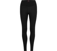 icebreaker 260 Tech High Rise Leggings - Merino wool Thermal Tight - Women's Black L