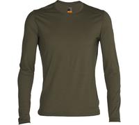 Icebreaker Mens Merino 200 Oasis Long Sleeve Crewe Thermal Top Loden L L