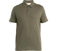 Icebreaker - Merino wool polo shirt - Men Merino 150 Tech Lite III SS Polo Loden for Men in Wool - Size S - Khaki Khaki S