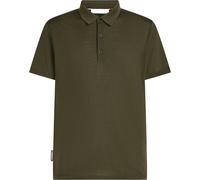 Icebreaker - Merino wool polo shirt with short sleeves - Men's - M Merino 150 Tech Lite SS Polo - M Merino 150 Tech Lite SS Polo Dk Loden for Men in Wool - Size S - Green Green S