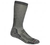 Icebreaker Merino Men's Mountaineer Wool Sock Mid-Calf, Jet Hthr, Medium
