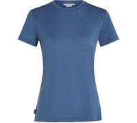 Icebreaker - Short-sleeved merino wool T-shirt - W Merino 150 Tech Lite III SS Tee Dawn for Women in Wool - Size M - Blue Blue M