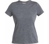 Icebreaker - Short-sleeved merino wool T-shirt - Women Merino 150 Tech Lite III SS Tee Gritstone Hthr for Women in Wool - Size S - Grey Grey S