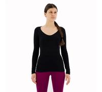 Icebreaker Siren Sweetheart Merino Long Sleeve Base Layer Black S Woman