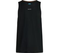 Icebreaker - Ultra-lightweight and breathable running tank top - M Merino Blend 125 Cool-Lite Speed Tank Black for Men in Wool - Size S Black S