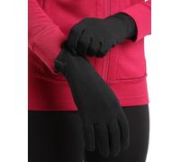 Icebreaker Unisex Merino Wool Tech Glove Liners - 260 Midweight Fabric - Black, XL