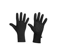 Icebreaker Unisex Quantum Wool Winter Liner for Men Or Women running gloves, Black, L UK