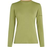 ICEBREAKER W 260 Tech Ls Crewe - Women - Green - size S- model 2025 S
