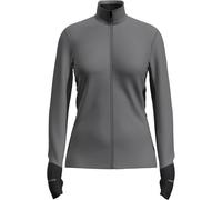 ICEBREAKER W Descender Ls Zip Jet - Women - Grey - size M- model 2025 M