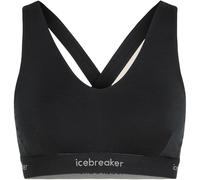 ICEBREAKER W M 125 Cl Sprite Racerback Bra - Women - Black - size XS- model 2027 XS
