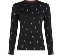 ICEBREAKER W M 200 Oasis Ls Crewe Ski Day - Women - Black - size L- model 2025 L
