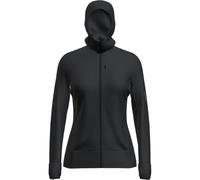 Icebreaker Merino 260 Quantum Iv Full Zip Sweatshirt Black S Woman