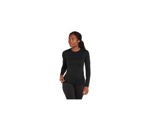Icebreaker W Mer Core Heavyweight LS Crewe 200 (BLACK)