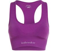 ICEBREAKER W Merino 260 Zoneknit Seamless Bra - Women - Purple - size L- model 2025 L