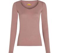 Icebreaker - Women's merino wool underwear - W Merino 150 Siren LS Sweetheart Summit for Women in Wool - Size L - Brown Brown L