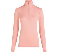Icebreaker - Women's merino wool underwear - W Merino 260 Tech LS Half Zip Blush for Women in Wool - Size M - Pink Pink M