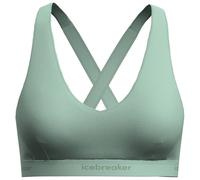 Icebreaker - Women's 125 Cool-Lite Sprite Racerback Bra - Sports bra size M, turquoise/green