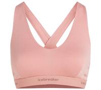 Icebreaker - Breathable bra - W Merino Blend 125 Cool-Lite Sprite Racerback Bra Blush for Women in Wool - Size XS - Pink Pink XS