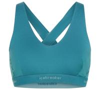 Icebreaker - Women's 125 Cool-Lite Sprite Racerback Bra - Sports bra size XS, turquoise
