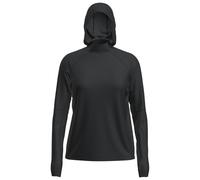 Icebreaker - Women's 150 MerinoFine Ace L/S Hoodie - Merino shirt size L, black