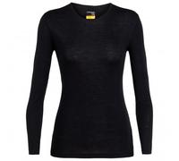 Icebreaker 175 Everyday Crew Merino Long Sleeve Base Layer Black S Woman