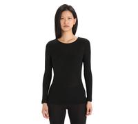 Icebreaker Women's 175 Everyday LS Crewe Base Layer Top Black XS