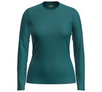 Icebreaker - Women's 200 Oasis L/S Crewe - Merino base layer size L, blue/turquoise